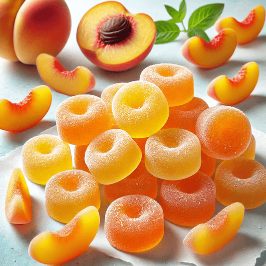 Peach Gummies - Kinoko Homes